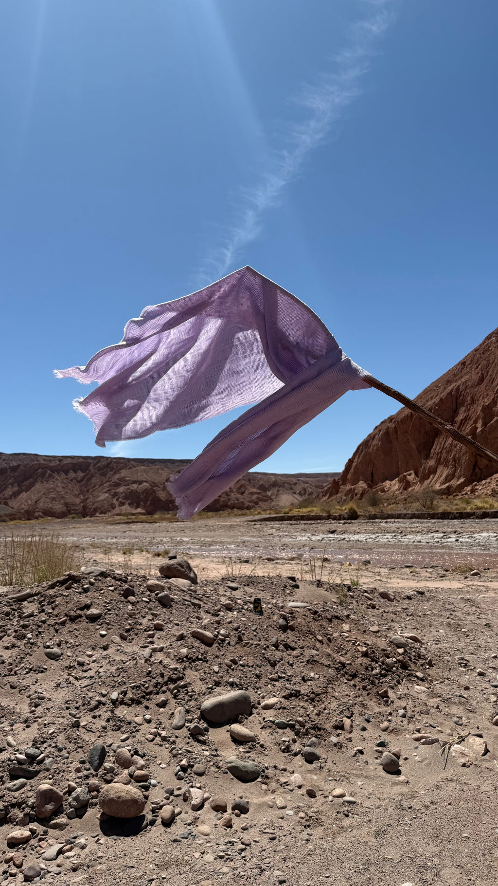 Estola Universo Riso di Luna lavanda en baby alpaca y seda natural